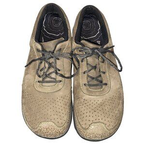 Altra Intuition Nubuck Olive Green Lace Up Sneakers Women's 9.5 walking shoe